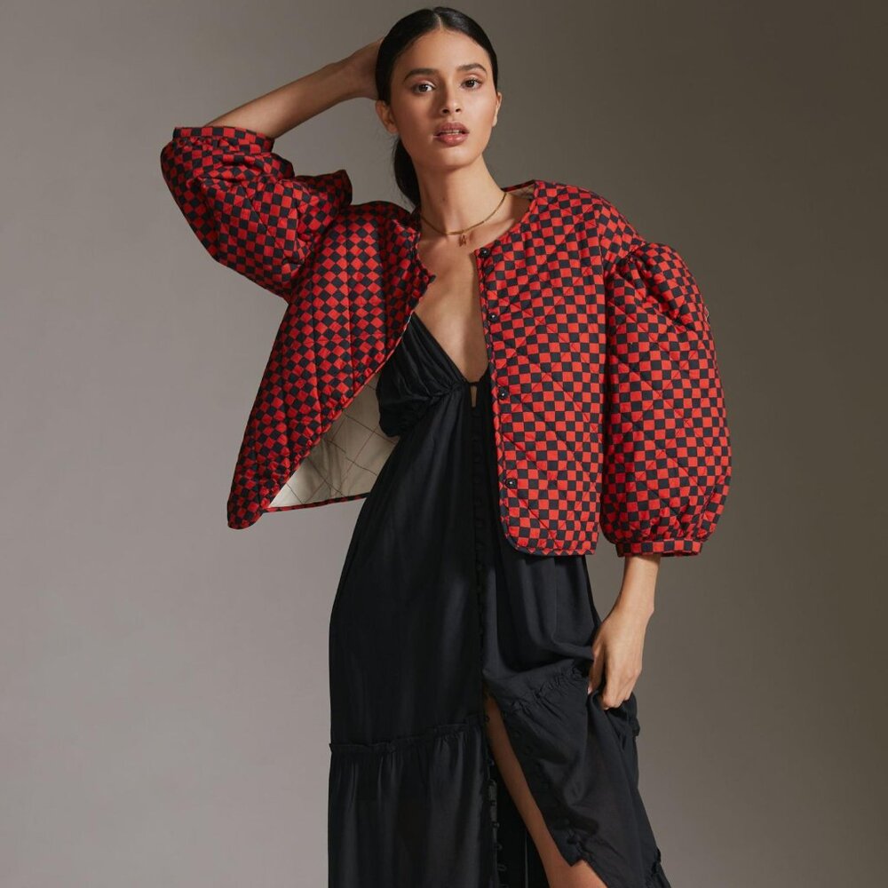 Clare V. Le Petit Reversible Puffer Jacket